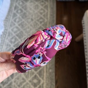 NWOT Lilly Pulitzer Wide Knotted Headband